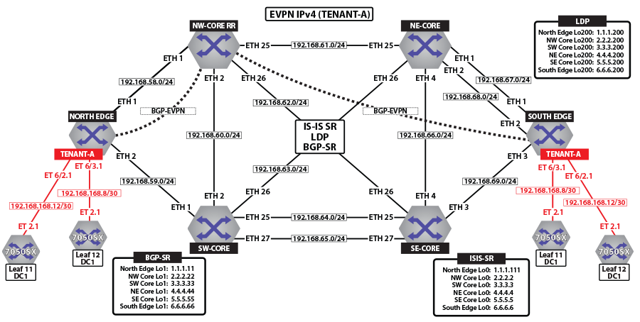 EOS 4.34.2F - VPN MPLS Transport Options - Arista